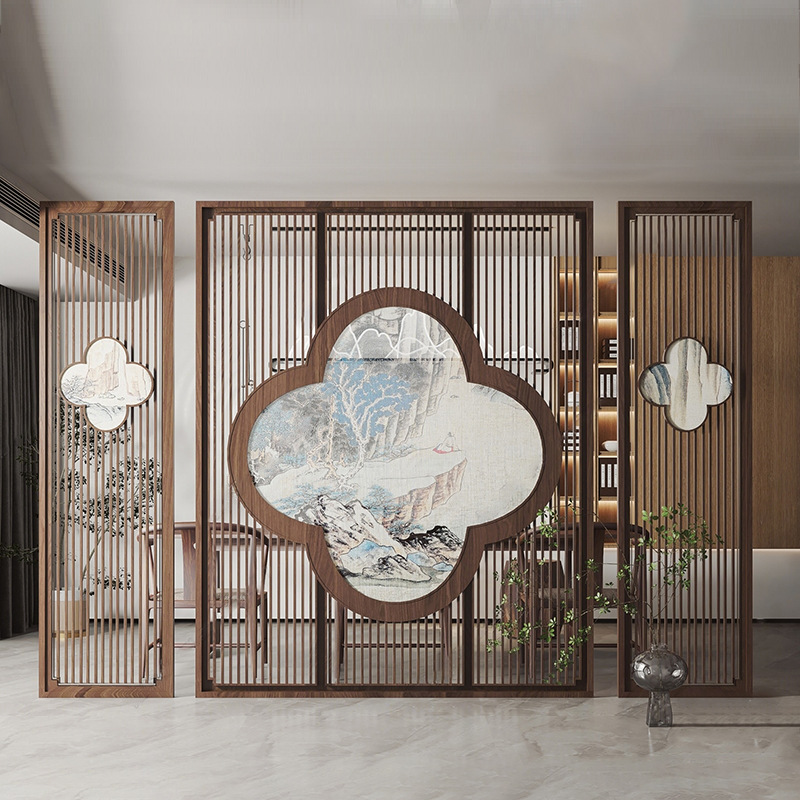 Vintage Room Dividers - Elegant Folding Privacy Screens
