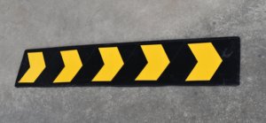 YUYUE DXB-001 antigraffio esterno prismatico ad alta intensità protezione paraurti auto in gomma per Garage - Product Image 4