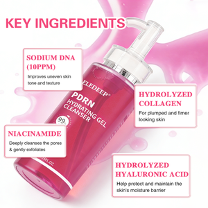 R Private Label Lachs-DNA PDRN <span class=keywords><strong>Gel</strong></span>-zu-Schaum-Reiniger PDRN <span class=keywords><strong>Gel</strong></span>-Schaum-Reiniger & Make-up-Entferner PDRN <span class=keywords><strong>Gel</strong></span>-zu-Schaum-Reiniger - Product Image 3