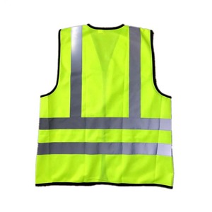 Personnalisé course à pied cyclisme Sport vêtements de sécurité en plein air pas cher haute visibilité <span class=keywords><strong>jaune</strong></span> <span class=keywords><strong>gilet</strong></span> de sécurité réfléchissant - Product Image 5