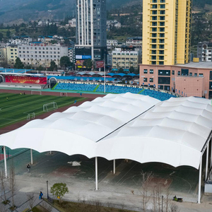 Vente directe de film PVDF pour structure de membrane tendue, tissu de toiture pour tente - Product Image 1