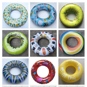 Tùy chỉnh trẻ em bé Tình Yêu cổ Flamingo Unicorn cơ giới bơi ống Bull hồ bơi nổi Lounger Inflatable Bơi nhẫn cho người lớn - Product Image 3