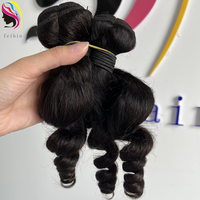 70g/pce Cheveux Humains Vierges Bruts Raides Crépus Naturels Alignés avec Cuticules Remy Vison Brésiliens Péruviens Indiens à Tisser en Lots