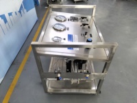 Pompe à piston pneumatique haute pression, amplificateur d'azote, pression de sortie maximale de 1600 bars pour l'industrie automobile