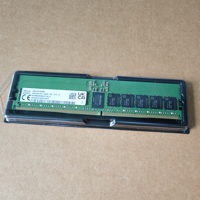 370-BBRY DDR5 32GB RDIMM 5600MT/s Dual Rank ECC Server Memory RAM in Stock