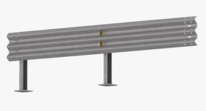 الصلب بالجملة الروسية القياسية الدرابزين ثري شعاع الانفجار دليل الدرابزين - Product Image 2