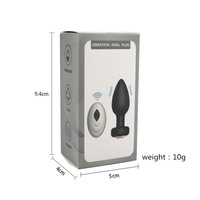 Vibrateur anal à télécommande, jouets sexuels pour adultes pour hommes, femmes, unisexe, dilatateur anal souple, jouets sexuels pour adultes