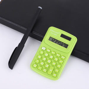 Calculadora Mini Karuida KC-888 Azul, Material ABS, Funciona con Pilas, Para Estudiantes y Uso en Oficina - Product Image 5