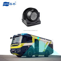 Caméra de recul HOPE avec coque métallique, 12 LED infrarouges, vision nocturne, étanche IP68, 1080P AHD