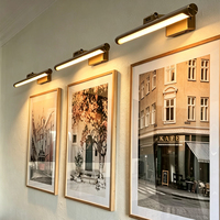 Lampe murale intérieure en fer, projecteur LED intelligent rechargeable sans fil, avec capteur de présence humaine et commande tactile, pour lecture photo