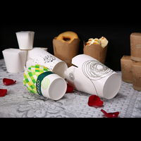 Boîte à nouilles jetables en papier kraft bon marché avec gaufrage et stratification mate 16oz 1250ml seau à soupe à emporter pour croustilles