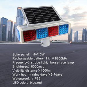 ライト警告ストロボライト防水アイテムとして使用される両面<span class=keywords><strong>Led</strong></span>レッドブルーカラーフラッシュ - Product Image 2