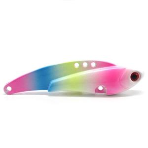 Hohe Quality13-30g18g 25g Big Gram Heavy Metal Blade VIB Angeln Vib Köder Harter Köder mit Feder Blut Slot Haken für das Seefischen - Product Image 6