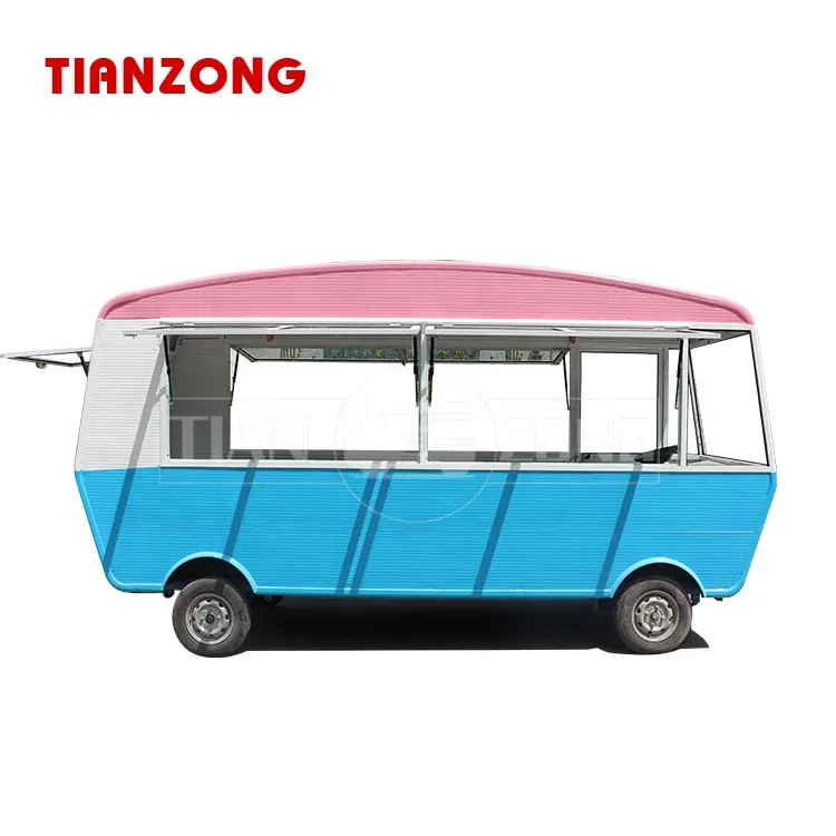 TIANZONG S31 hochwertige mobile elektrische Food Truck kleinen Food Trailer Imbis wagen Vintage Food Cart