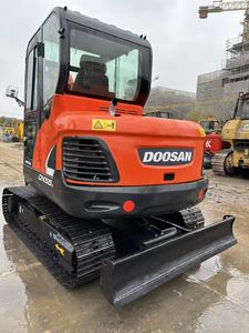 Excavatrice d'occasion Doosan DX55-9c Mini 5,5 tonnes, pelle hydraulique sur chenilles de seconde main DX60 DX75 DX140LC de haute qualité à vendre - Product Image 6