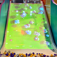Tobogán Interactivo Inteligente Personalizable, Tobogán Divertido para Niños, Centro de Actividades de Juegos para Interiores