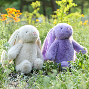 Jouets en peluche de <span class=keywords><strong>lapin</strong></span> floral de logo personnalisé doux mignon Figurines de <span class=keywords><strong>lapin</strong></span> de Pâques poupées d'animaux en peluche <span class=keywords><strong>bleu</strong></span> <span class=keywords><strong>blanc</strong></span> vert Gery oreiller de <span class=keywords><strong>lapin</strong></span> - Product Image 5