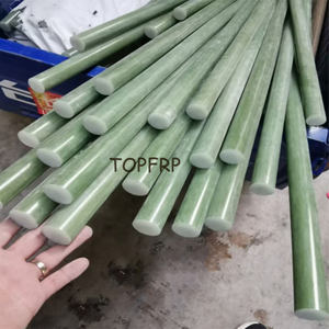 FRP Insulation Rod FR4 <b>Epoxy</b> <b>Resin</b> Rod Water Green <b>Epoxy</b> Fiberglass Rod Customization - Product Image 2