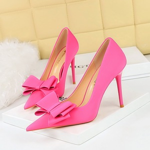 Zapatos de Tacón de Aguja con Lazo de Seda para Mujer, Diseño 2025, para Bodas - Product Image 5