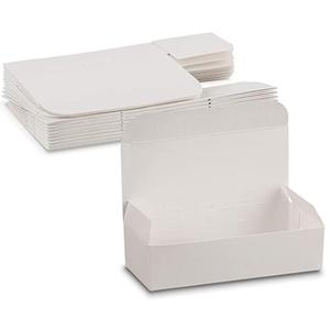 Fancy Popsicle Cakesicle Box Truffles Cheese Chocolate Bar Cake Box White Packaging Boxes with Clear Window