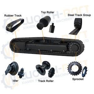 Catena di Trasmissione per Escavatori Sumitomo Sh55, Hitachi Ex40, <span class=keywords><strong>Komatsu</strong></span> Pc50, Pc60, Pc78Us-6, Sk030 Kobelco, <span class=keywords><strong>Mini</strong></span> Escavatore E35 - Product Image 5