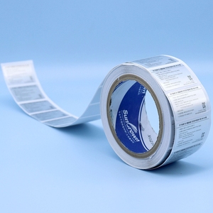 custom heat resistant <b>waterproof</b> thermotolerant packaging <b>label</b> for electrical products - Product Image 1