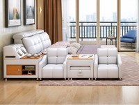 Schlafzimmer setzt komplette Leder weiß moderne Türen King Size moderne Luxus Kinder Queen-Size-Möbel Set Schlafzimmer