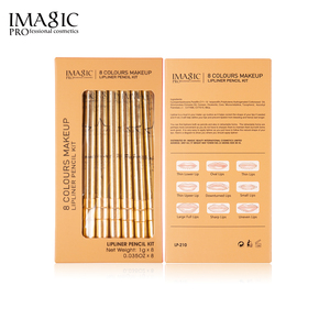 IMAGIC <span class=keywords><strong>Maquillage</strong></span> 8 couleurs <span class=keywords><strong>crayon</strong></span> à lèvres longue durée imperméable <span class=keywords><strong>crayon</strong></span> à lèvres cosmétiques marque privée - Product Image 6