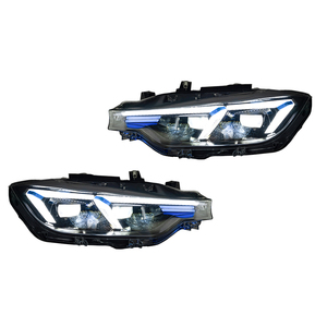 Para <span class=keywords><strong>BMW</strong></span> Serie 3 F30 <span class=keywords><strong>F31</strong></span> F35 F80 2013-2019 2026 Tipo LED Completo Bi-LED Lente de Doble Haz Conjunto de Reemplazo de Faro Delantero - Product Image 1