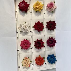 Centrotavola con Fiori Artificiali, Decorazioni Floreali per Matrimoni, Piccola Rosa a Corno in <span class=keywords><strong>Camoscio</strong></span> - Product Image 6