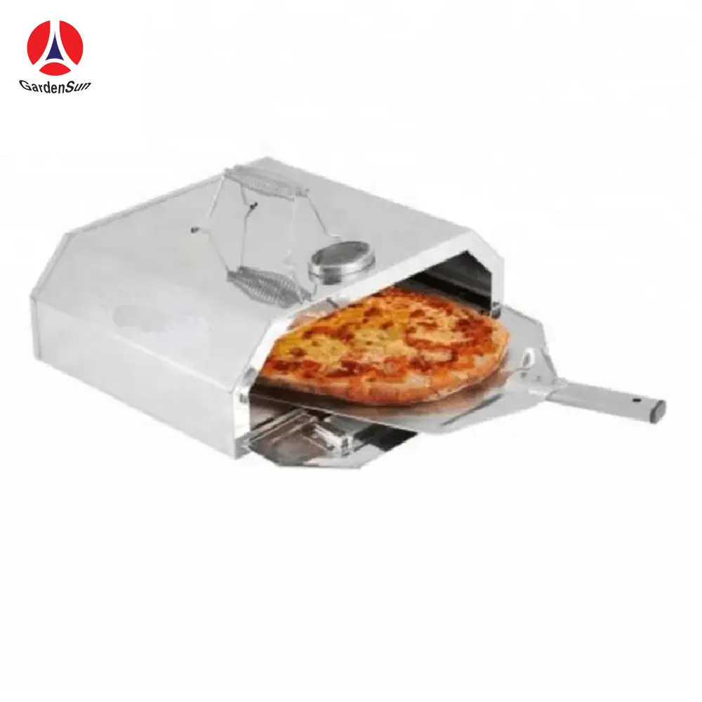 Holzkohle pizza ofen Große preis mit lebensmittel Sicher Pizza Stein Größe 250*285mm