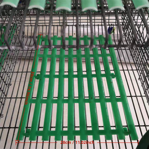Pavimento a Griglia Automatico in Plastica Rinforzata per Allevamento di Conigli e Pollame - Product Image 2