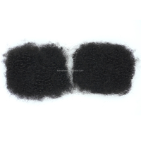 KAMA Capelli Umani Afro Kinky in Bulk per Estensioni Dreadlock e Micro Twist