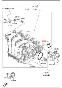 حشية مشعب السحب الأوتوماتيكي ZJ01-13-111 0998600030 Z6TM13111 Z6TM-13-111 ZJ0113111 لسيارة مازدا <span class=keywords><strong>3</strong></span> - Product Image 4