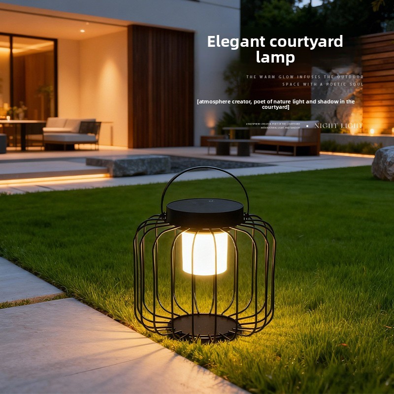 Rayluxtech 3W Solar LED Garden Light IP65 Waterproof Ground-Mounted Decorative Lamp 12-16 Hours Lighting for Villa Landscape