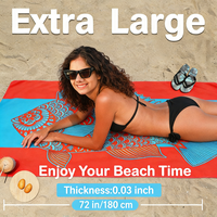 Serviettes de plage en microfibre de marque privée, microfibre de designer, super absorbantes, norme Oeko-Tex 100, serviettes de piscine d'hôtel, serviettes de plage
