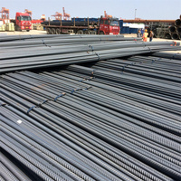 Material de Construcción, Acero Corrugado, Varilla de Hierro de 6mm/9mm/12mm HRB400, Estándar ASTM, Sin Aleación, con Servicios de Corte y Doblado