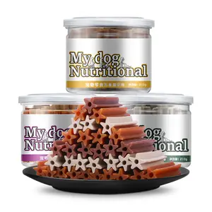 Mascarilla de hueso natural para perros, Snacks para entrenamiento de leche de vaca, para perros, comida para perros