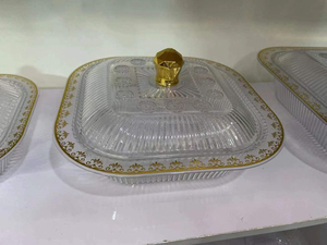 Plateau à fruits en plastique <span class=keywords><strong>plaqué</strong></span> <span class=keywords><strong>or</strong></span> Table basse Stockage des collations Fruits Noix Graines <span class=keywords><strong>de</strong></span> melon Autres articles Boîte <span class=keywords><strong>de</strong></span> rangement des aliments - Product Image 2