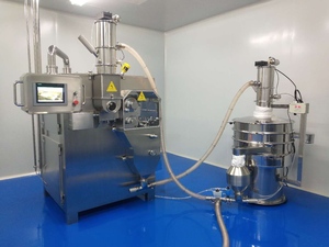 Con lăn nén phòng thí nghiệm khô granulator/con lăn Máy Đầm/dược phẩm bột khô granulator Đôi con lăn Máy đầm - Product Image 2