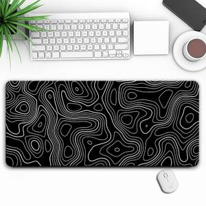 Tappetini per Mouse ergonomici con Logo personalizzato con tappetino per il polso in Gel supporto per il Mouse con sublimazione di alta qualità con mappa del mondo - Product Image 6