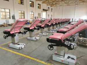 Meja Pemeriksaan Medis Ginekologi, Meja Periksa Obstetri, Meja Operasi Bersalin, Meja Operasi Elektrik untuk Persalinan - Product Image 6