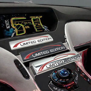 Pegatina Metálica 3D Personalizada para Automóvil, Adhesivo Cromado de Edición Limitada de Lujo para Parachoques, Emblema, Insignia, Adhesivo 3M de un Solo Uso - Product Image 3
