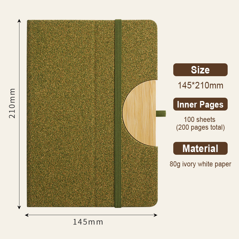 Green tea residue notebook
