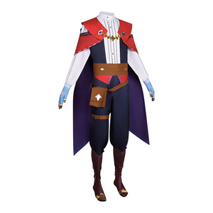 Disfraz de Cosplay de Enzo de Star's Edge Rock Kingdom, Traje de Mago Negro de Anime, Comic Con - Product Image 3