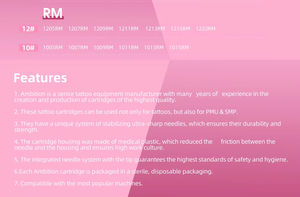 XNET 10 piezas/caja 8 #   10 #   12 #   Agujas de Cartucho Desechables para Tatuaje 1RL 3RL 5RL 7RL 9RL 11RL 13RL 15RL 5RM 7RM 9RM 11RM 13RM 15RM 23RM - Product Image 6