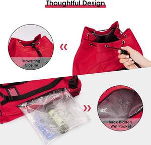 Sac à dos de football gratuit avec compartiment séparé pour chaussures et ballon, sac à dos de sport personnalisé pour football et basketball - Product Image 3