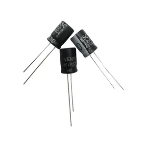 High Voltage Capacitor 400v 2.2uf Radial Leaded Capacitor Dip Electrolytic Capacitor 400v