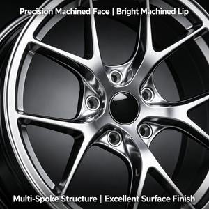 Leichtmetallfelgen & Räder mit Bearbeiteter Oberfläche, 5x108 5x112 5x120, 17/18 Zoll für BMW Porsche Audi Mercedes - Product Image 4