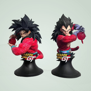 Figurines de Dragon Ball <span class=keywords><strong>Super</strong></span> <span class=keywords><strong>Saiyan</strong></span> <span class=keywords><strong>4</strong></span> Bejita Yonsei <span class=keywords><strong>Son</strong></span> <span class=keywords><strong>Goku</strong></span>, statue d'exposition mi-corps, modèle d'anime, cadeaux, jouets - Product Image 2